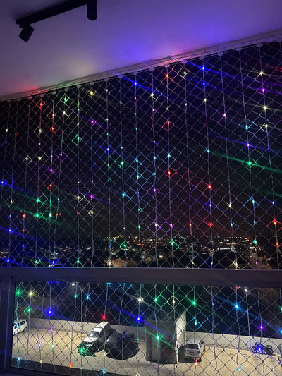Customer photo of the LED curtain light