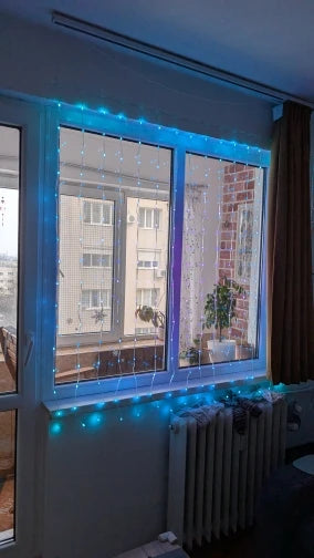 Customer photo of the LED curtain light